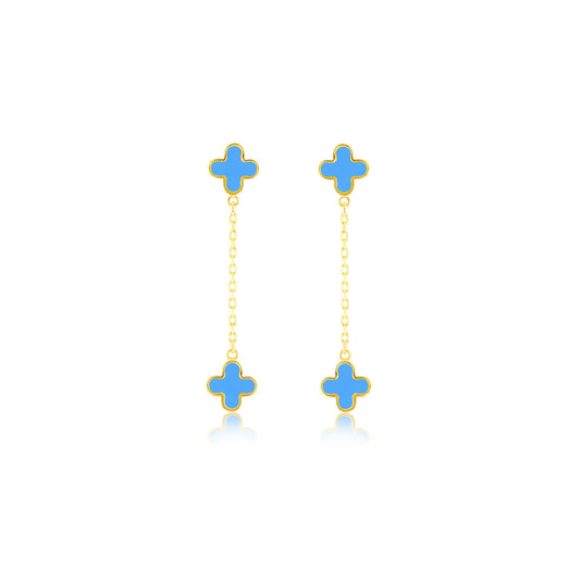 Celestial Ocean Drop Earrings